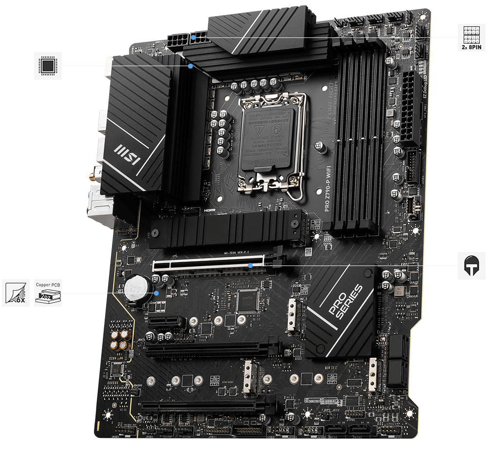 MSI PRO Z790-P WIFI DDR5
