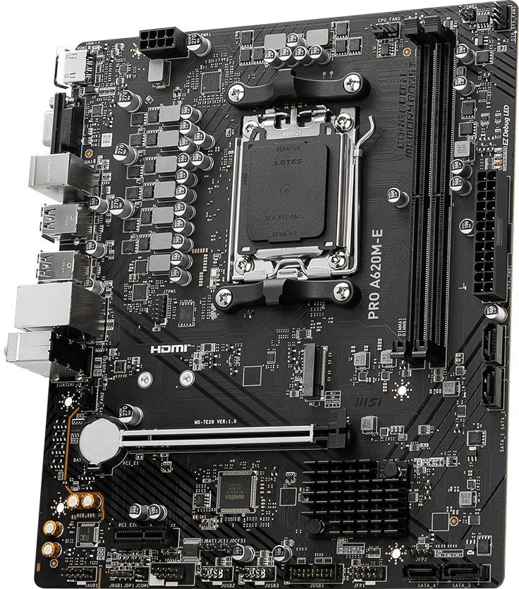 Motherboard MSI PRO A620M E