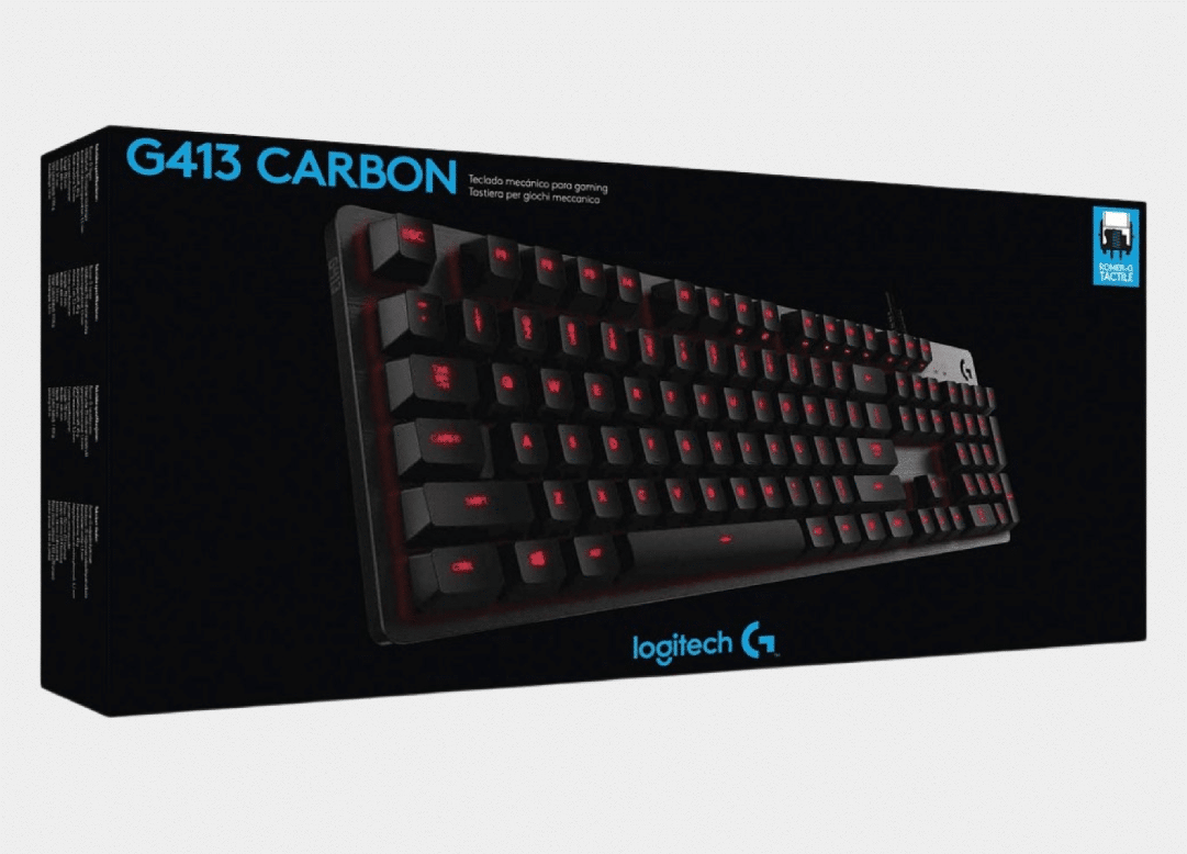 Logitech- G413 TKL SE Corded Mechanical USB Gaming Black