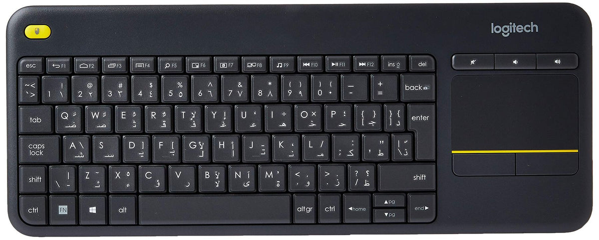Logitech K400 Plus WL Black