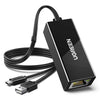 Ethernet Adapter Ugreen for TV Stick Black 30985