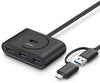Ugreen Hub Ugreen CR113 USB 3.0 with USB C Port 1m Black 40850