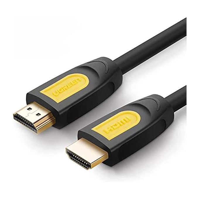 Cable Ugreen HD101 HDMI Round Cable 2m Yellow/Black 10129