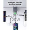 Charger-Ugreen-USB A 3xUSB C-100W GaN Wall-USB C Cable-Black-90575