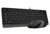 Combo KB+Mouse A4Tech F1010 USB