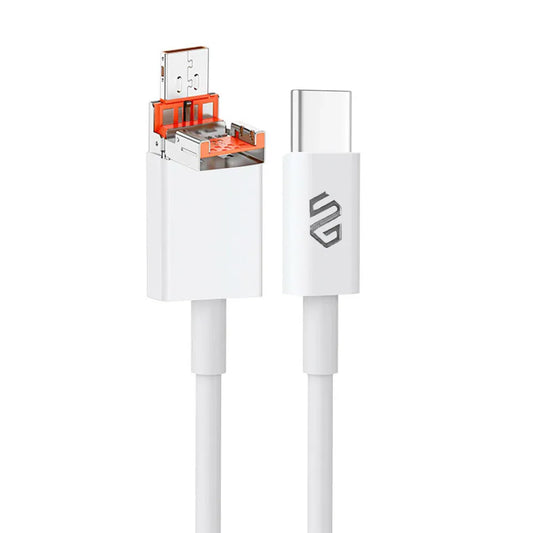 Cable Smart Gate 2 IN 1 USB Type C to Type C SGCA PACC180W 1.8m White
