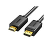 Ugreen-DP Male to HDMI Male-4K@30Hz 5m (Black) - 10204