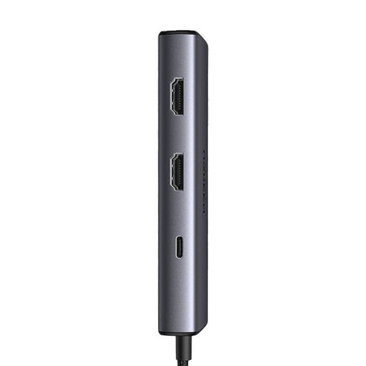 HUB Ugreen 2xHDMI 4K60Hz + 2xUSB A 3.0 + 1xUSB C 3.0 +PD 8K (6 IN 1) 15852