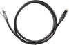 Ugreen NW102 Cat 6 U/UTP LAN Cable 1m Black - 20159