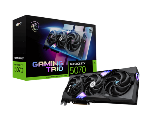 MSI RTX 5070 GAMING TRIO OC 12G GDDR7