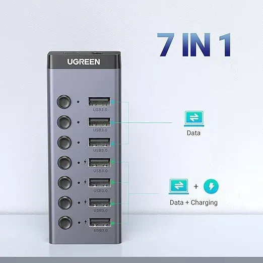 Ugreen 7 Port USB 3.0 HUB - 90307