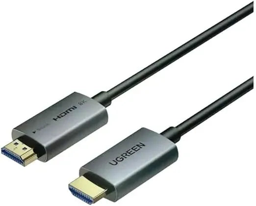 UGREEN HDMI 2.1 Fiber Optic Cable 8K@60Hz Male to Male Aluminum Shell 20m - 55506