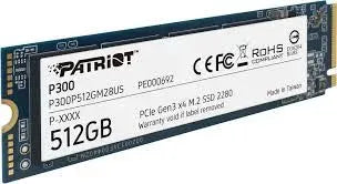 SSD Patriot Nvme P300 512GB