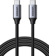 Cable Ugreen USB 3.1 type C Male to type C Male Nickel Plat Alum Shell 1.5m Gray 50751