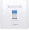UGreen NW144 Single Port Wall Plate 1pc 80180