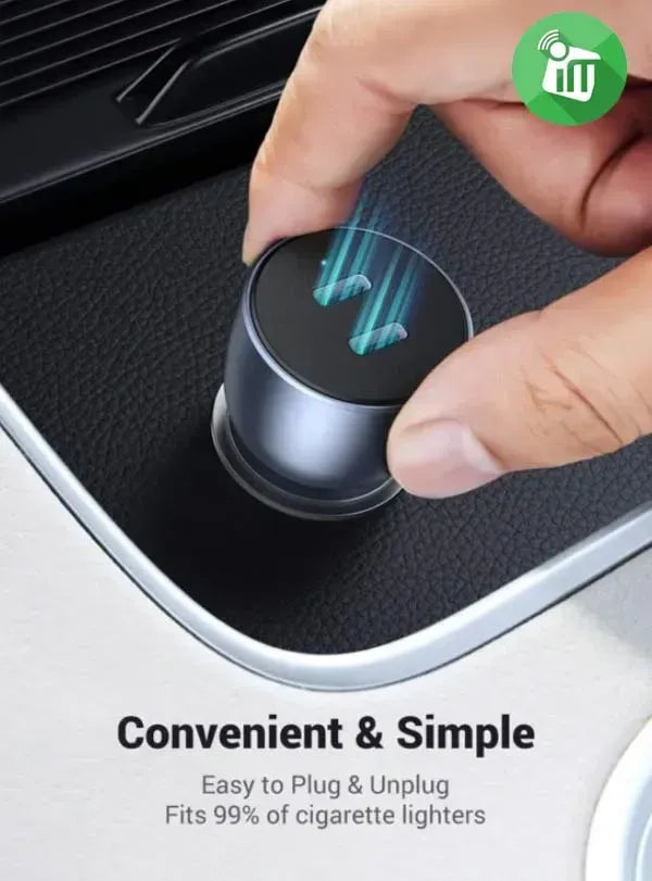 Ugreen 50W 2xType C Car Charger 70594