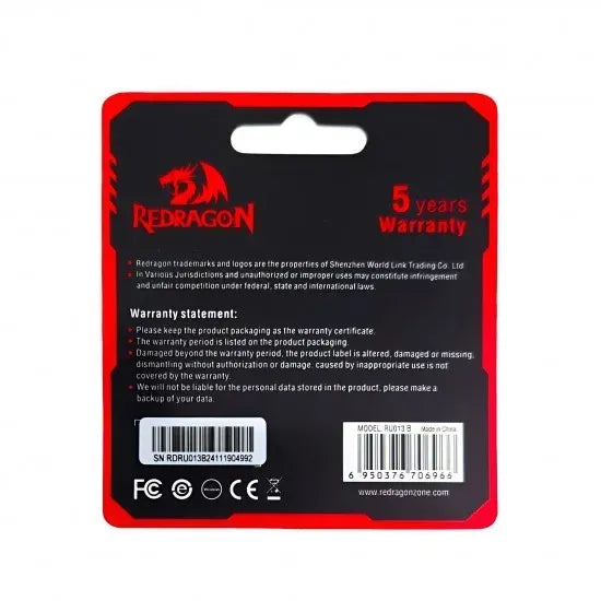 FMM Redragon RU014 16GB USB 2.0 Metal