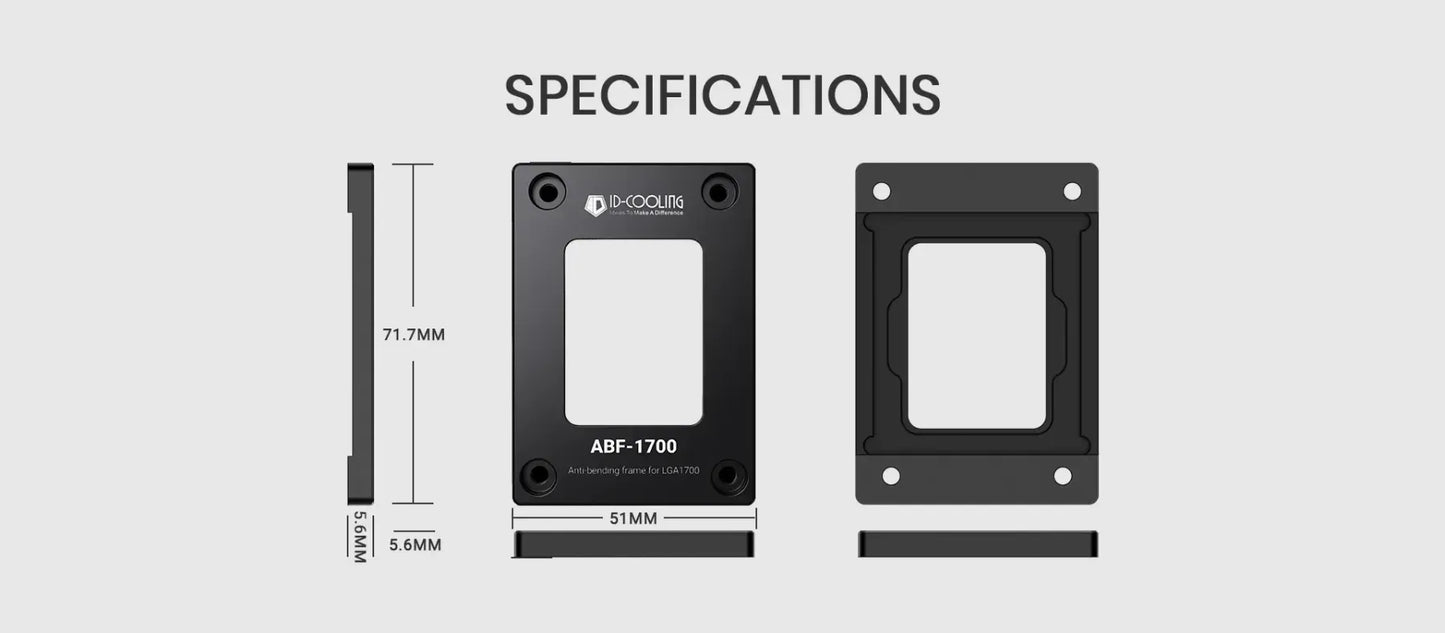 ID_COOLING ABF 1700 FRAME ALUMINUM CPU BRACKET