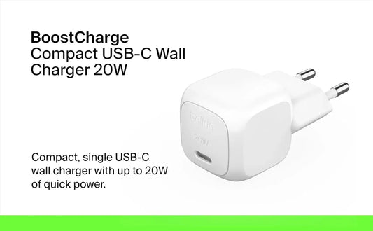 Belkin BoostCharger 20W USB C WallCharger