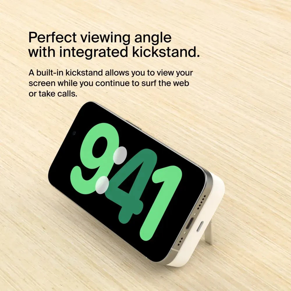 Belkin BoostCharge Qi2 Magnetic Power Bank 10K + Stand