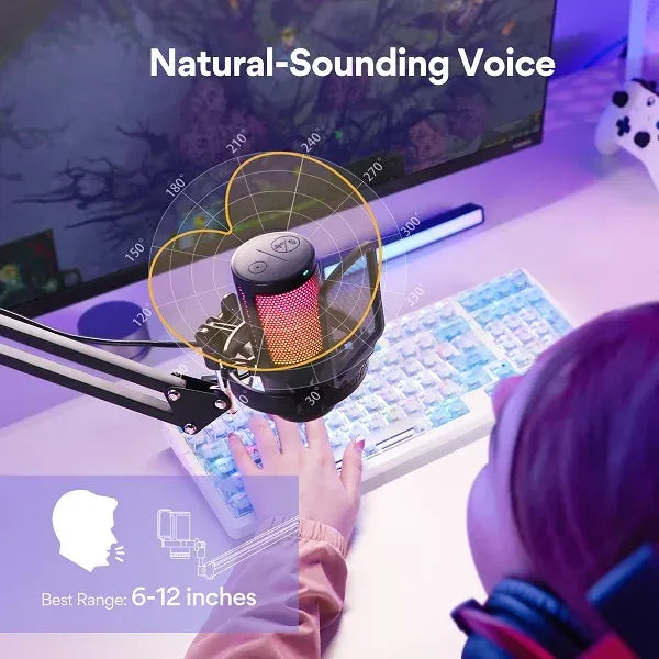 THE MAONO DGM20S IS A USB CONDENSER