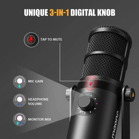 PD400X IS A MULTI FUNCTIONAL XLR USB DUALIMODE DYNAMIC