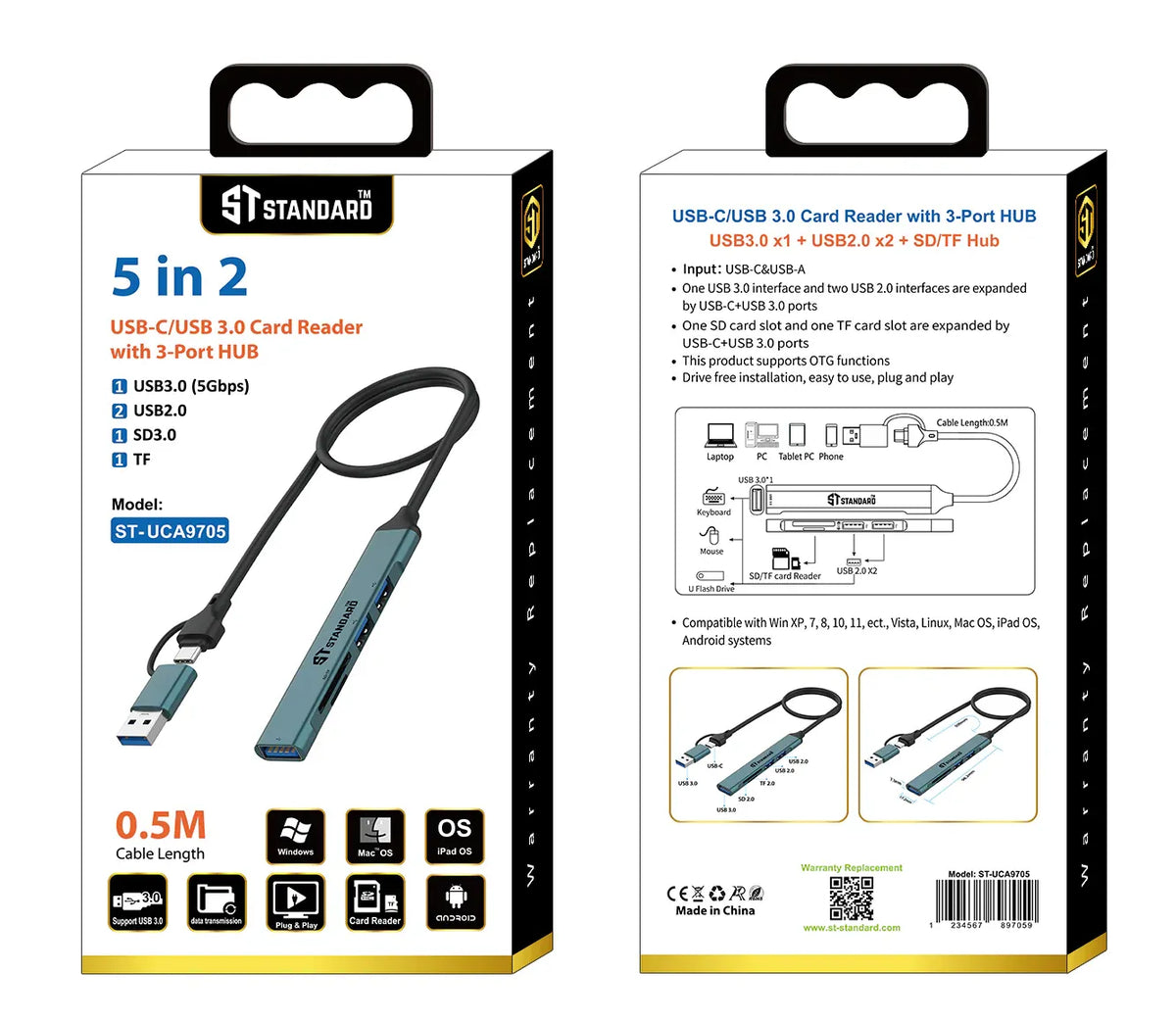 ST Standard HUB UCA9705