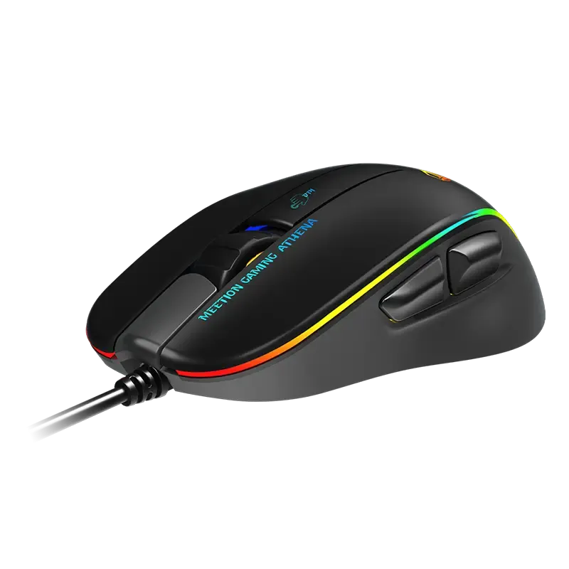 Meetion GM23 2023 RGB Circulation Backlit Wired Gaming Mouse