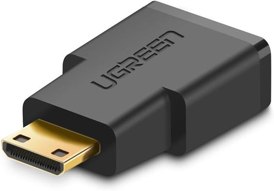Converter Ugreen Mini HDMI Male to HDMI Female Adapter Black 20101