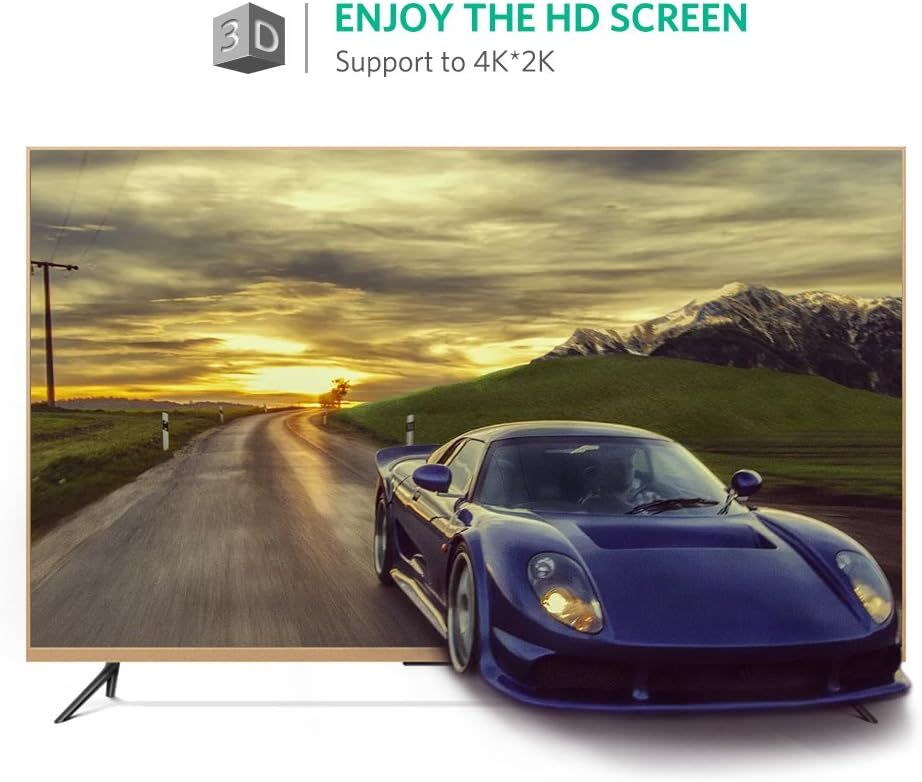 Converter Ugreen Mini HDMI Male to HDMI Female Adapter Black 20101