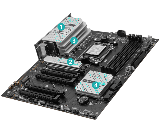 Motherboard MSI Pro B850 P WiFi