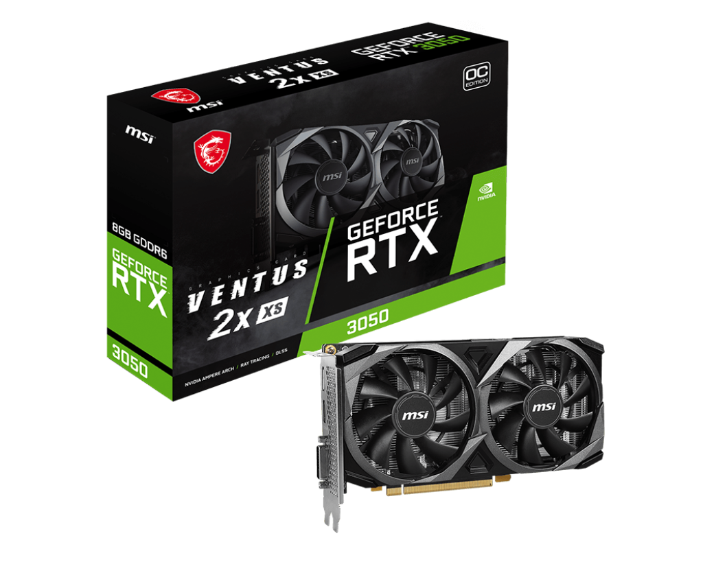 VGA MSI RTX3050 Ventus 8GB