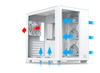 PC Case XIGMATEK Aqua Arctic ARGB Mid Tower