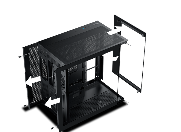 PC Case XIGMATEK Aqua V Type c ARGB Black