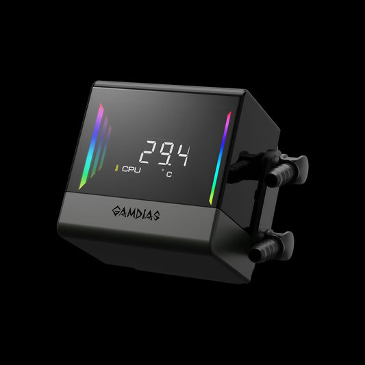 GAMDIAS CHIONE E4-360 IPS LCD ARGB LIQUID COOLER