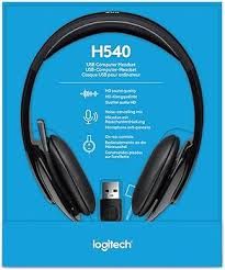 HST Logitech Headset H540 USB Black
