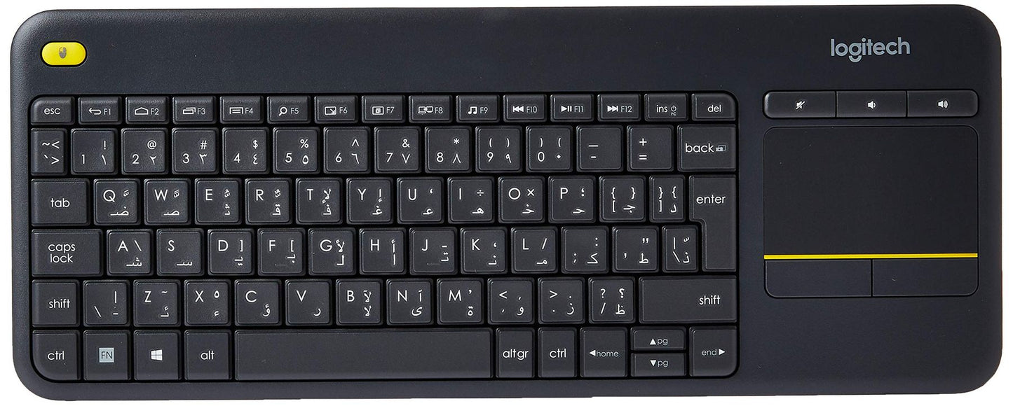 Logitech K400 Plus WL Black