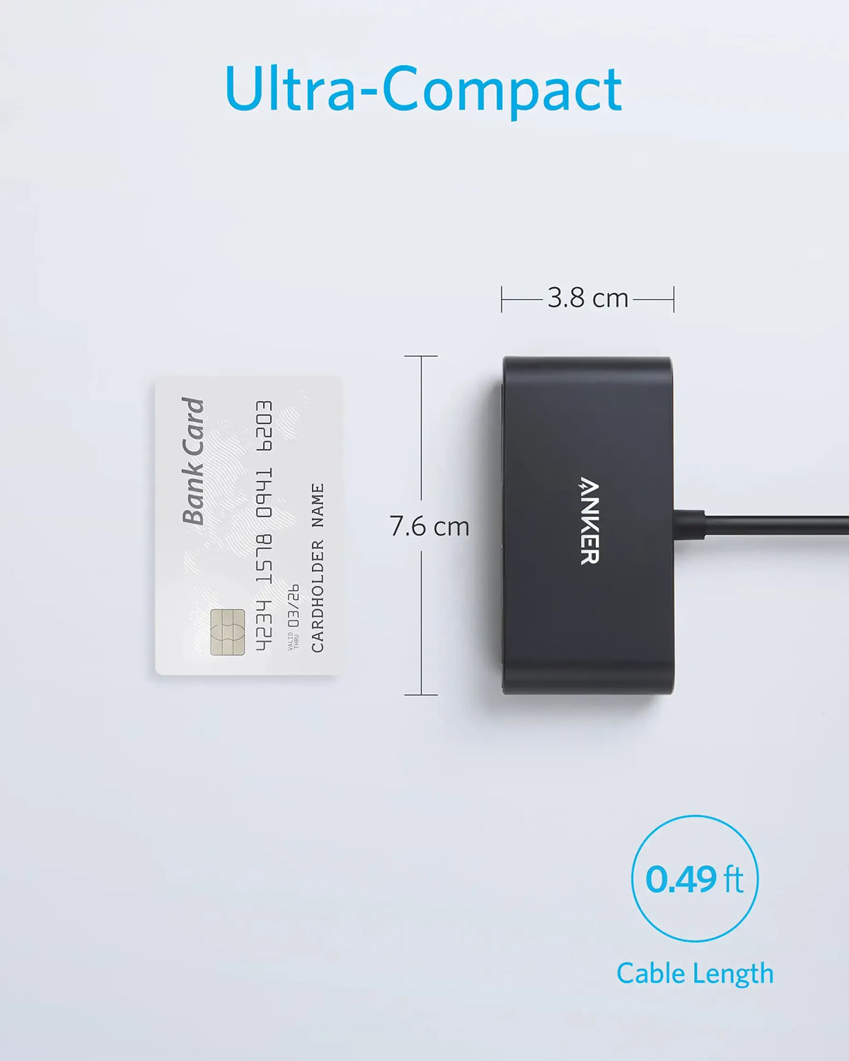 Anker-3 IN 1-USB C-PD-HUB-Gray-A8339HA1