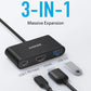 Anker-3 IN 1-USB C-PD-HUB-Gray-A8339HA1