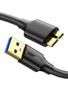 Ugreen USB 3.0 A Male to Micro USB 3.0 Male Cable 1m Black 10841