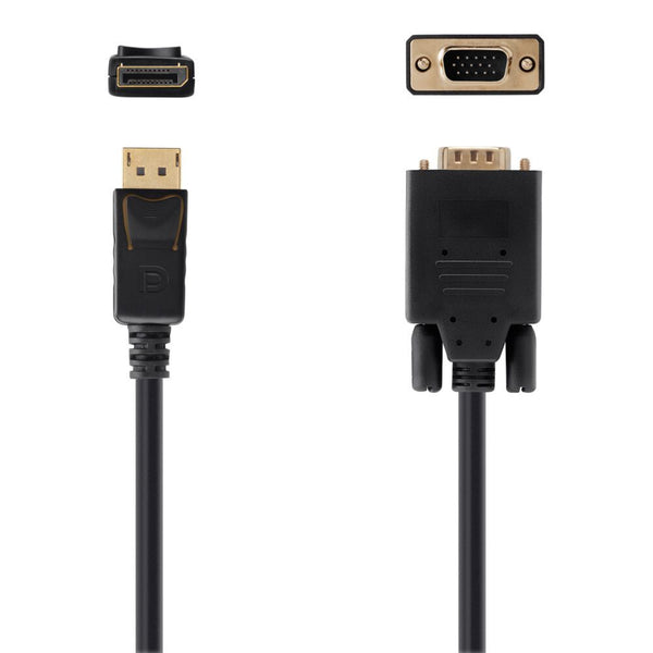 Ugreen-DP Male to VGA male 1.5m-Black-10247