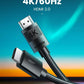 Ugreen-HD150 8K-HDMI Cable Male to Male-Braided-1m-40178