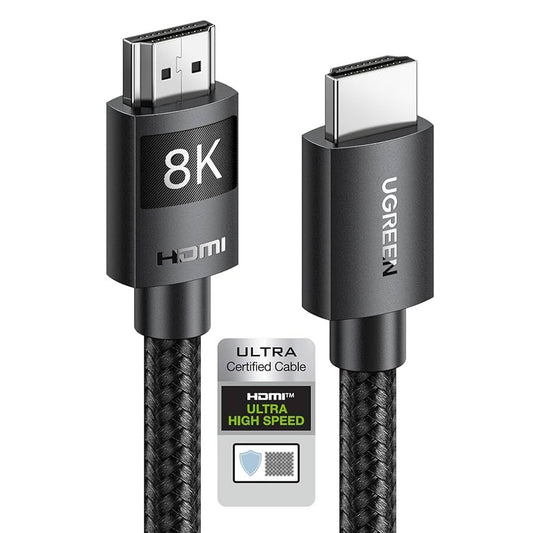 Ugreen-HD150 8K-HDMI Cable-Male to Male-Braided- 3m-40181