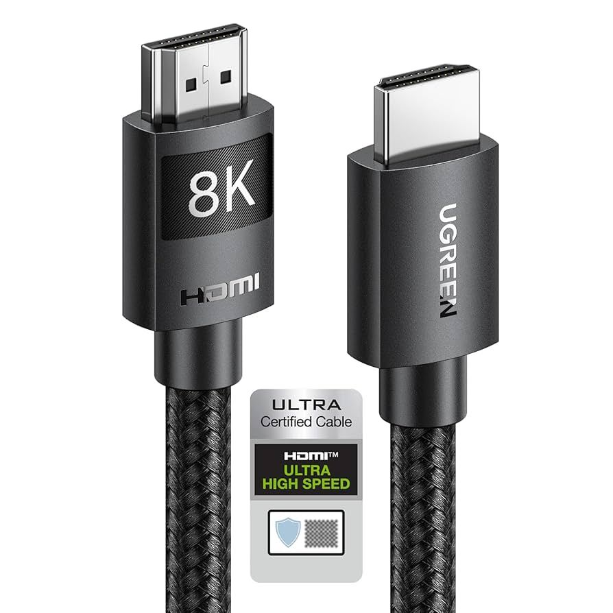 Cable Ugreen HD150 8K HDMI Cable Male to Male Braided 2m 40180