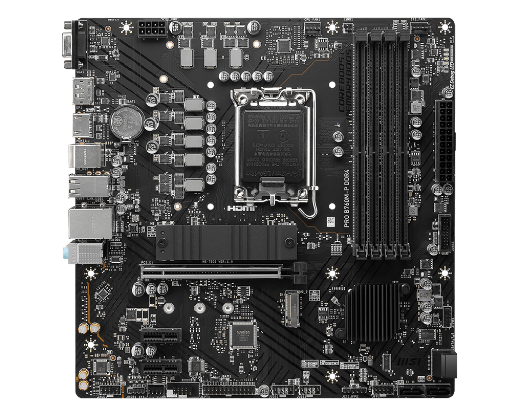 MSI PRO PRO B760M-P DDR4
