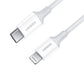 Charger-Ugreen-Cable USB-C To Lightning-1m-White- 60751