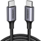 Charger-Ugreen-USB C To USB C-Cable-1m-Grey-50150