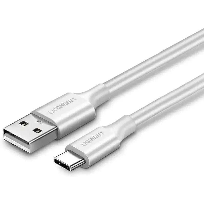 Charger Ugreen Cable USB A Type C 1m White 60131