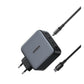 Charger-Ugreen-USB A 3xUSB C-100W GaN Wall-USB C Cable-Black-90575