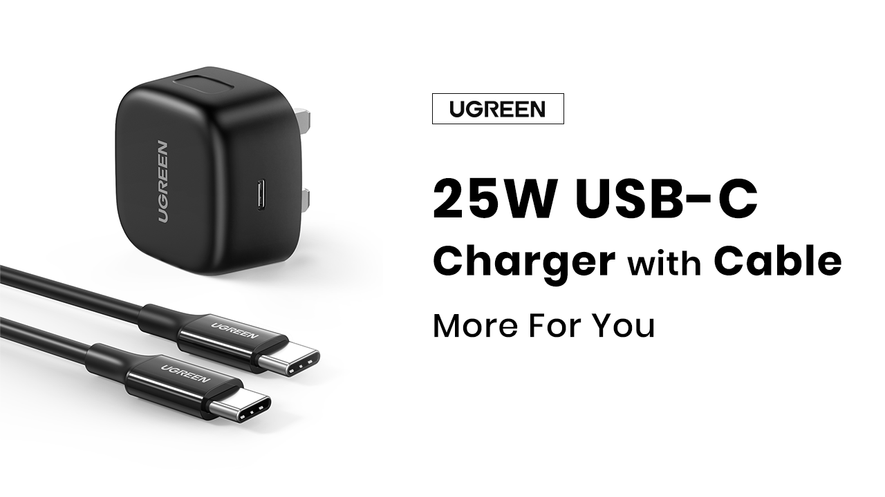 Charger Ugreen 25W Super Fast Charging USB C USB C Cable 2m 50581